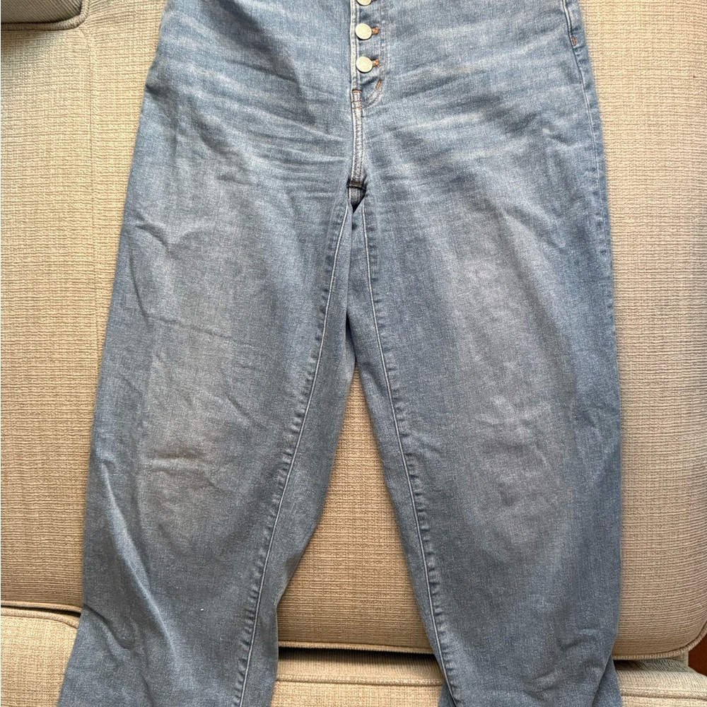 Madewell High-Waisted The Perfect Vintage Wide Leg Jeans